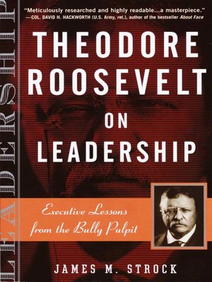 cover image of Theodore Roosevelt on Leadership